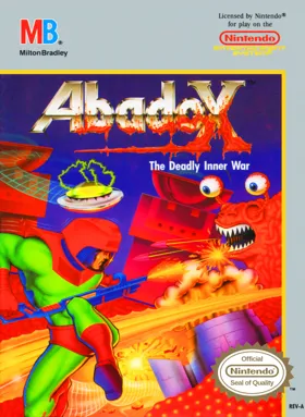 Abadox - The Deadly Inner War (USA) box cover front